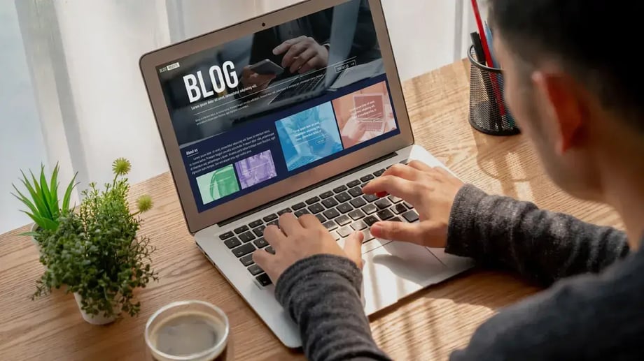 Learn How to Grow Your Business by Blogging - Blog Image