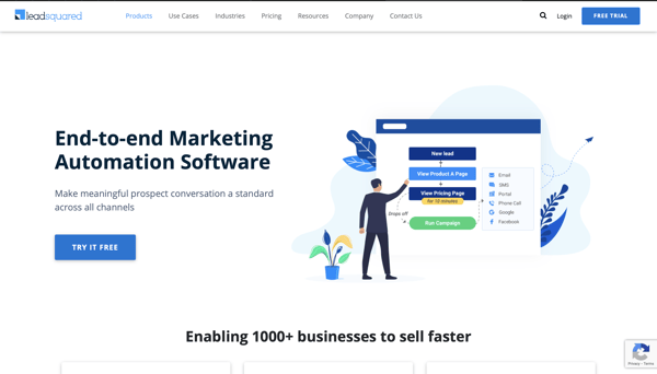 Leadsquared marketing automation tool