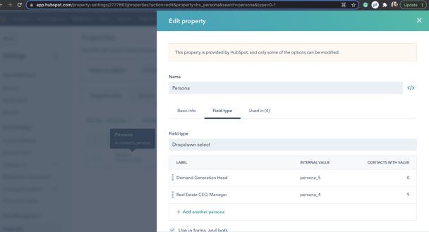 Executing buyer personas in HubSpot