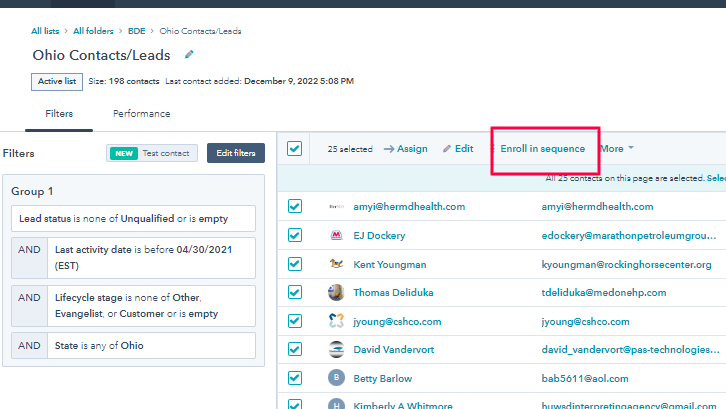 HubSpot Sequence Set up 101 - Preventing prospects from slipping away