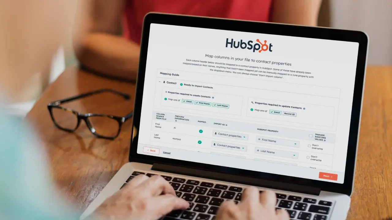 Importing a list into HubSpot